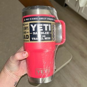 Brand new 20 oz YETI travel mug